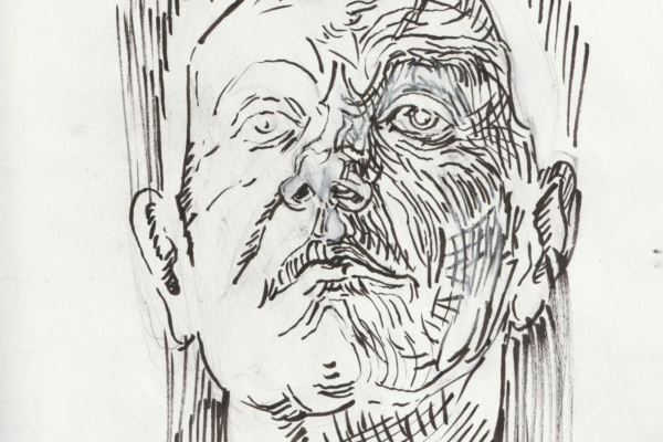 dessin portrait encre du chine.1