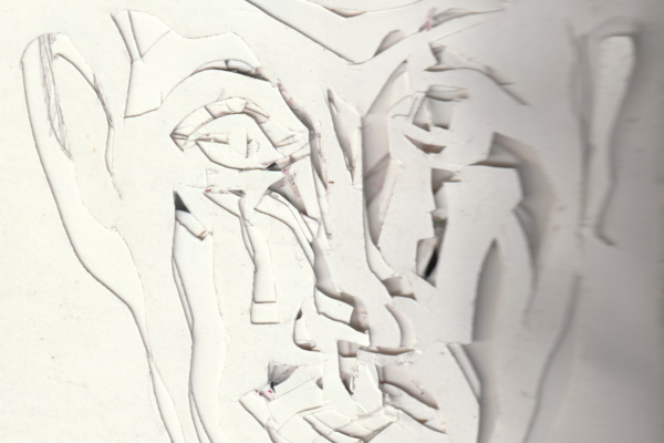 portrait découpage