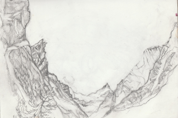 dessin montagne le besso 180%