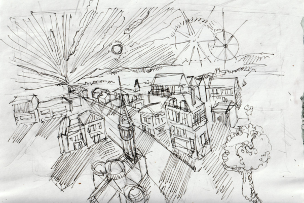 paysage babyboum galactique